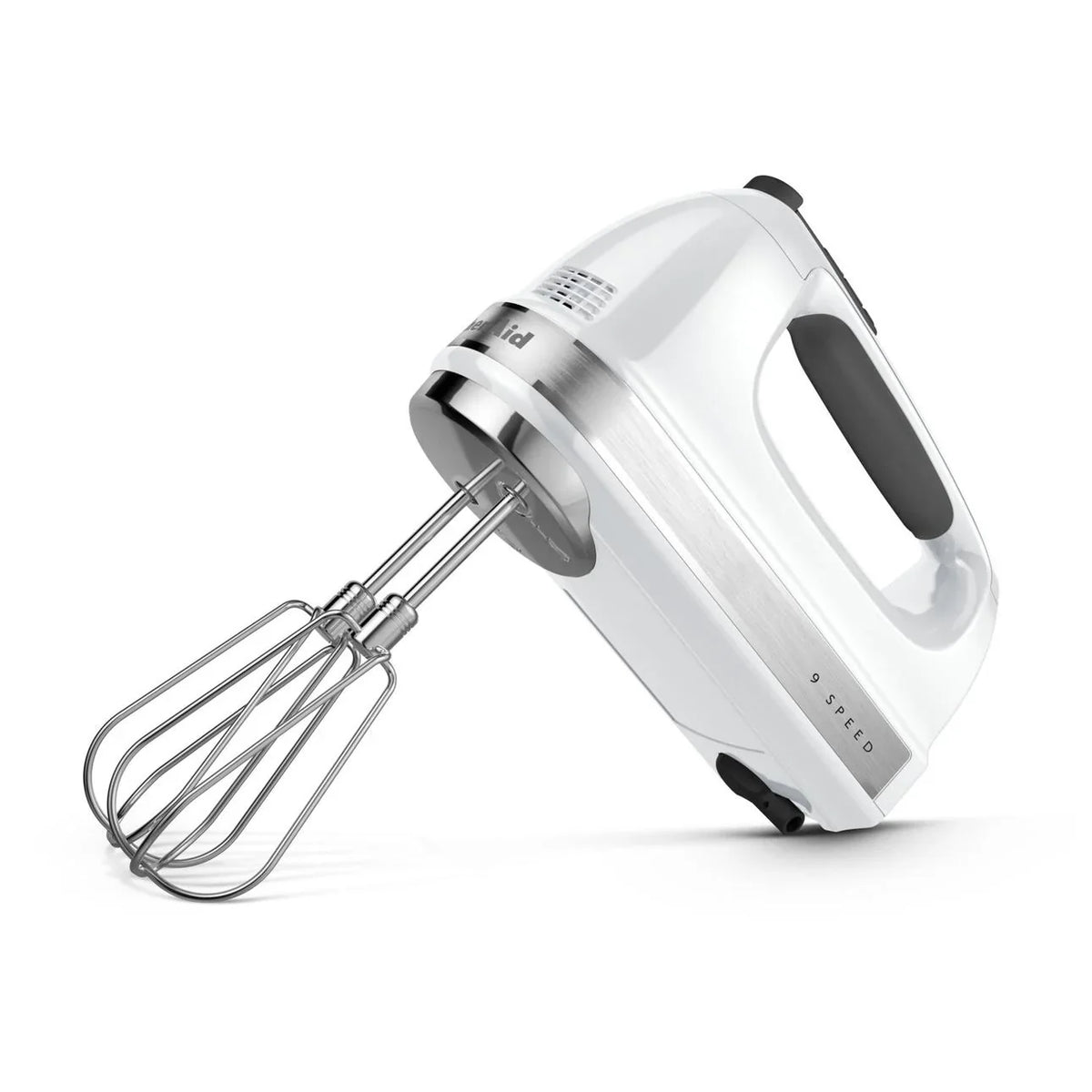 KitchenAid 9-Speed Hand Mixer, White, KHM926