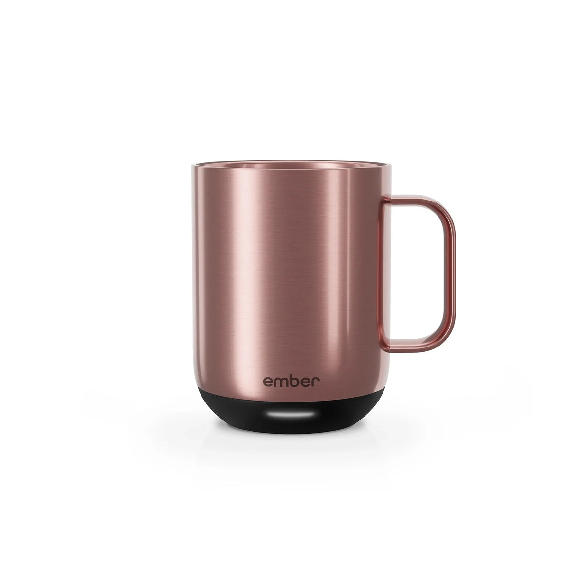 Ember Temperature Control Smart Mug 2, 10 oz, Rose Gold, Up To 1.5-hr Battery Life - App Controlled Heated Coffee/Tea Mug - Improved Design