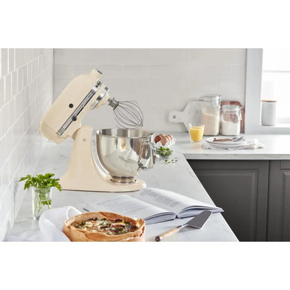 KitchenAid Artisan Series 5-Quart Tilt-Head Stand Mixer, Almond Cream, KSM150PS