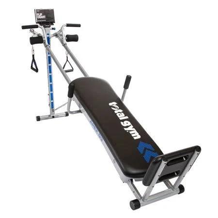 Total Gym Home Fitness Incline Weight Trainer with 8 Resistance Levels