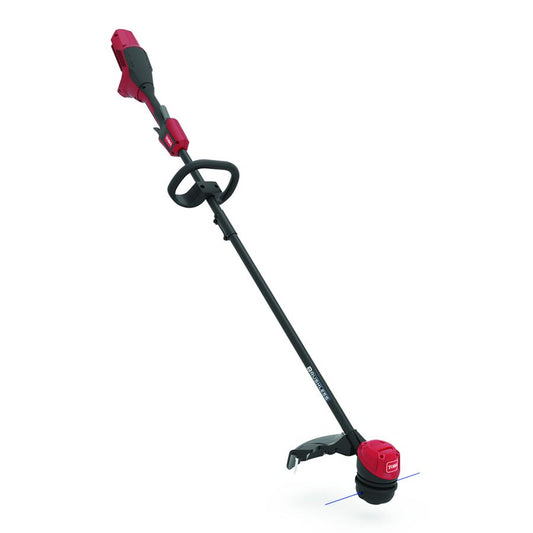 Toro 60V Max Lithium-Ion Brushless Cordless 15 in. / 13 in. String Trimmer - 2.0 Ah Battery and Charger Included 51831
