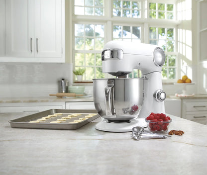 Cuisinart Precision Master 5.5-Quart Stand Mixer, White